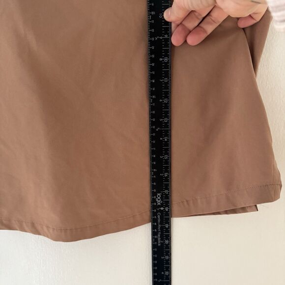 Wayre Women’s XL Tank Top Brown Clay Boxy Shift And Snap Tank Sleeveless Top - Picture 7 of 7